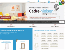 Tablet Screenshot of cadre-nielsen.fr